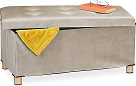 Relaxdays Sitzbank mit Stauraum, Polster,