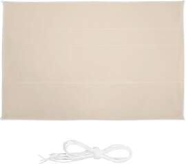 Relaxdays Sonnensegel rechteckig, BxT: 5 x 7 m,
