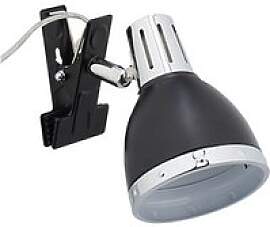 relaxdays Tischlampe schwarz