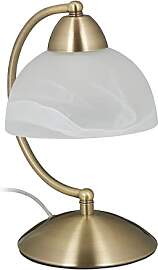 Relaxdays Tischlampe Touch, Retro Design,