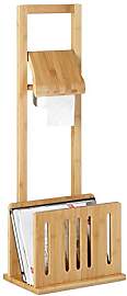 Relaxdays Toilettenpapierhalter mit