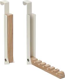 Relaxdays Türgarderobe klappbar 2er Set, zum