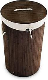 relaxdays Wäschekorb braun, 1 St.
