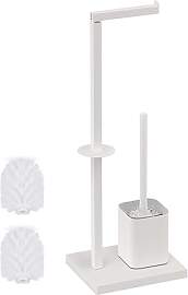 Relaxdays WC Garnitur, HBT: 67,5 x 20 x 15,5 cm,