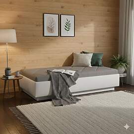 Relaxliege Eriko Kunstleder mit Bettkasten