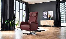 Relaxsessel HOME AFFAIRE "Cartore Chromfuß,