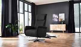 Relaxsessel HOME AFFAIRE "Cartore Chromfuß,