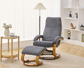 Relaxsessel HOME AFFAIRE "mit Hocker PARIS