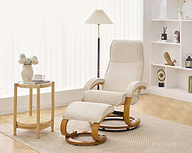 Relaxsessel HOME AFFAIRE "mit Hocker PARIS