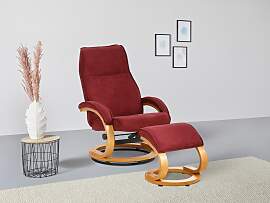 Relaxsessel HOME AFFAIRE "mit Hocker PARIS -