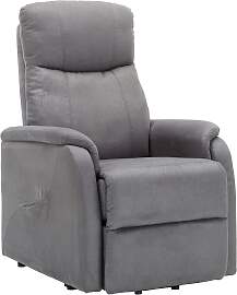 Relaxsessel Johnsy in Grau mit Aufstehhilfe