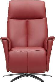 Relaxsessel Tom Leder Rot