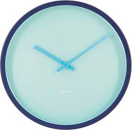 Remember Wanduhr Aqua, T 4.5 cm, Ø 30 cm,