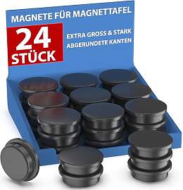REORDA Magnete für Magnettafel stark - 24x für