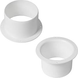 Repa Market 2er-Pack 100 mm Rohrverbinder Flansch