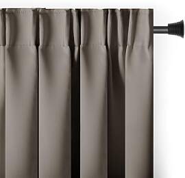 RESTILO Blackout Vorhang 140x245 cm beige 1 St.