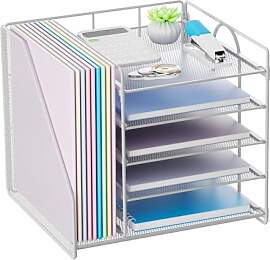 Restorgan Schreibtisch Organizer mit Aktenhalter,