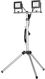 REV LED Arbeitsscheinwerfer mit Stativ - 2x20W,