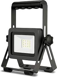 REV LED Baustrahler - 10W, 900lm, IP65, 6500K,