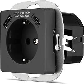 REV Schalterserie NOVA - Kombi USB Steckdose (USB