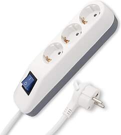 REV Steckdosenleiste Ice - Mehrfachsteckdose