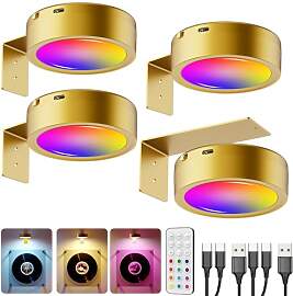 RGB Bildbeleuchtung Kabellos, 2600mAh Akku