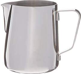 Rhinowares Pro Milchkännchen 360 ml/12 oz, Silber
