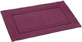Rhomtuft Badteppich Gala - brombeer 237 - 70 x 120 