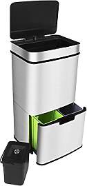 Ribelli Edelstahl - Mülltrennsysteme mit 3+1