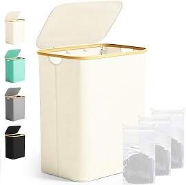 Ribelli Groß Wäschekorb 141 Liter, Faltbarer