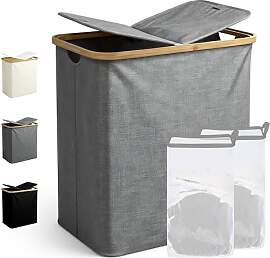 Ribelli Wäschekorb 104 Liter, Faltbarer