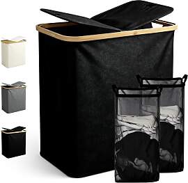 Ribelli Wäschekorb 104 Liter, Faltbarer