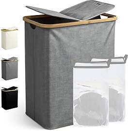 Ribelli Wäschekorb 130 Liter, Faltbarer