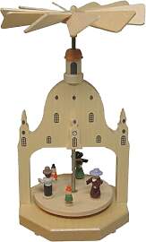 Richard Glaesser Wärmespiel Dresdner Frauenkirche 