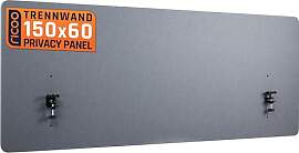 RICOO Akustik Trennwand Schreibtisch 150 x 60 x 2