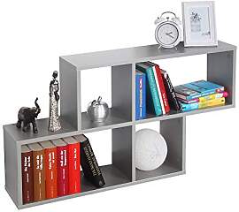 RICOO Regal Wand 100 x 53 x 20 cm Wandregal Holz