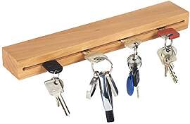 RICOO Schlüsselbrett aus Holz Schlüsselboard