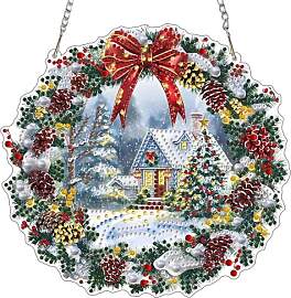 RICUVED 5D Weihnachten Diamond Painting Anhänger, 