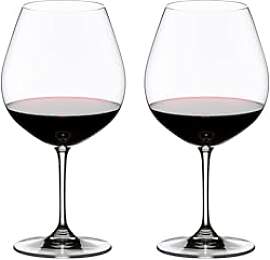 RIEDEL Vinum Pinot Noir (Burgunder Rot) - 2er Set, 