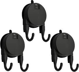 Rieoany Doppelhaken saugnäpfe mit haken 3er-Pack