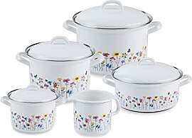 Riess, 0558-070, Emaill-Set, Topfset 5-TLG,