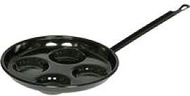 Riess Classic Schwarzemaille Augenpfanne - Emaille