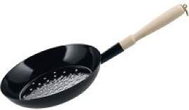 Riess Classic Schwarzemaille Maronipfanne 26 cm