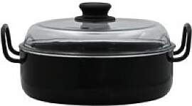 Riess Classic Schwarzemaille Omas Schmorpfanne 28