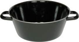 Riess Classic Schwarzemaille Schmalzpfanne 26 cm