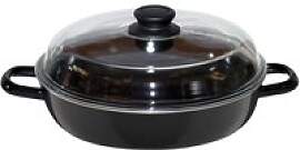 Riess Classic Schwarzemaille Schmorpfanne 24 cm