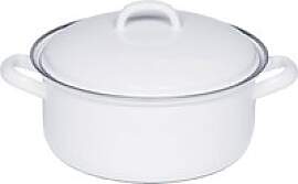 Riess Classic Weiß Kasserolle 14 cm / 0,75 L -