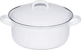 Riess Classic Weiß Kasserolle 16 cm / 1,0 L -