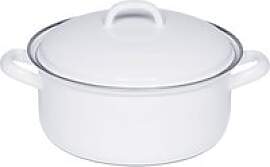 Riess Classic Weiß Kasserolle 22 cm / 3,0 L -