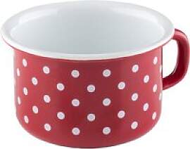 Riess Country Pünktchen Rot Kaffeeschale 0,4 L -